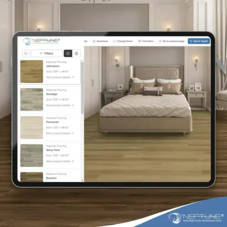 Remember when choosing a floor meant staring at tiny samples and hoping they’d work? Now you can skip the guesswork with Neptune’s Room Visualizer. Explore a wide range of flooring options and see them right in your own space—no mess, no stress.

Curious? Give the Neptune Room Visualizer a try: https://www.neptune-flooring.com/room-visualizer/

#neptuneflooring #roomvisualizer #hardwoodflooring  #waterproof #hybridflooring #sustainable #familyfriendly #us